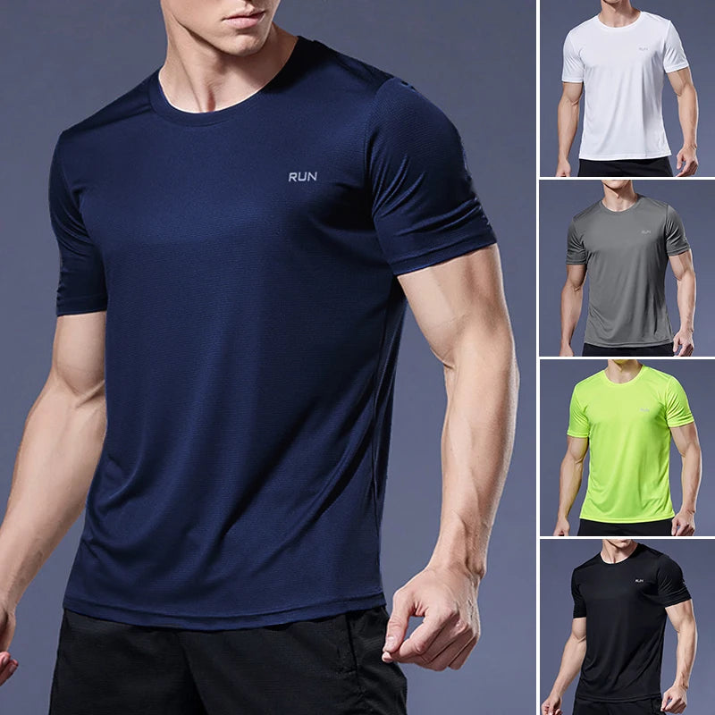 Camisa de Manga Masculina Esportiva