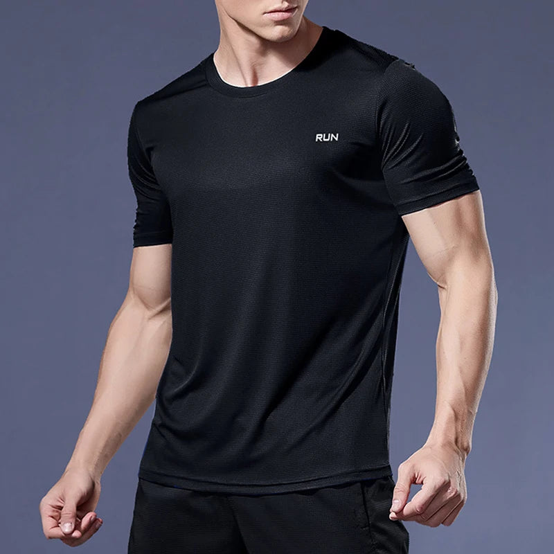 Camisa de Manga Masculina Esportiva